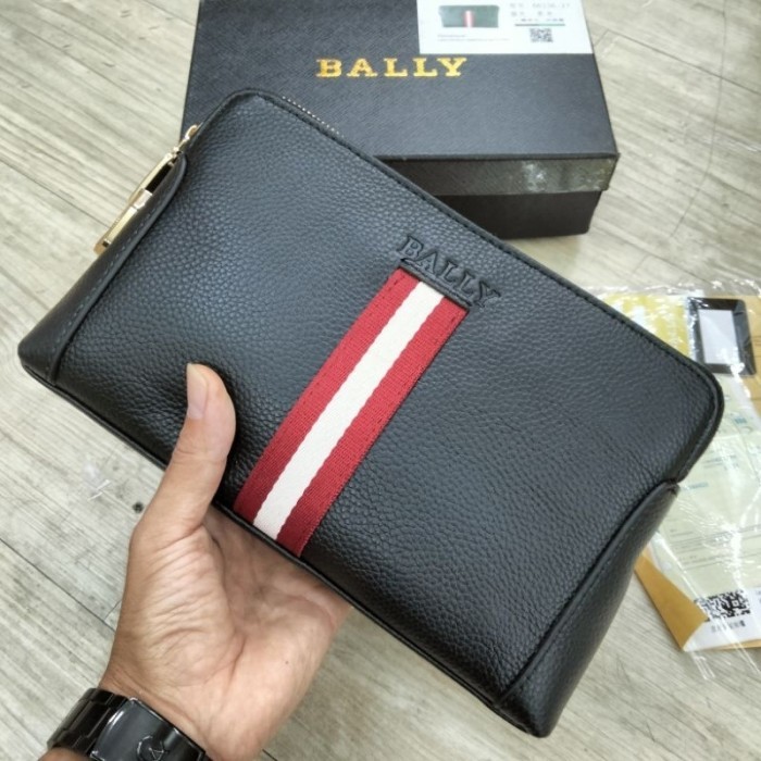 

TERLARIS HANDBAG BALLY LEATHER KUNCI KODE CLUTCH TAS TANGAN KULIT IMPORT MURAH!!! MURAH