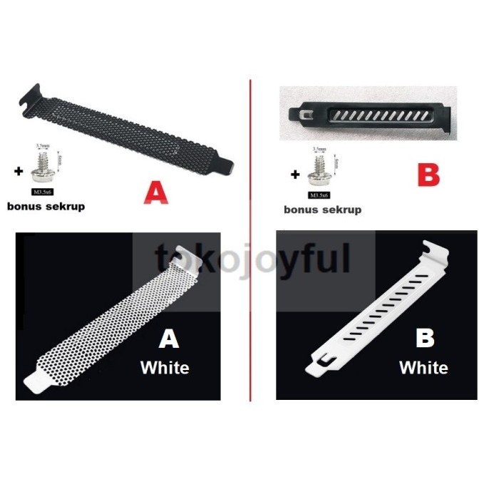 TERLARIS Cover slot PCI casing penutup slot PCI