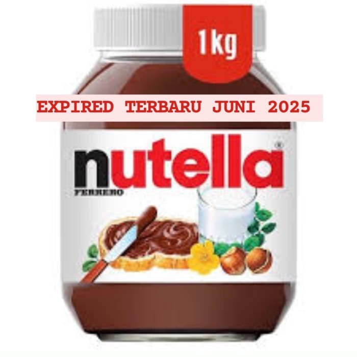 

Selai Coklat Nutella 1 Kg 1Kg Ferrero High Quality