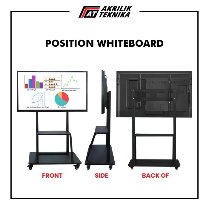 

Interactive Whiteboard 65 Inch Dual Os Android Dan Windows Smart Tv Best Quality