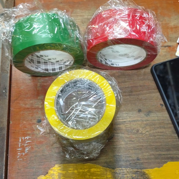 

Ready Stock 3M -Floor Marking Tape Lakban Lantai Size 2In X 33Mtr Cod