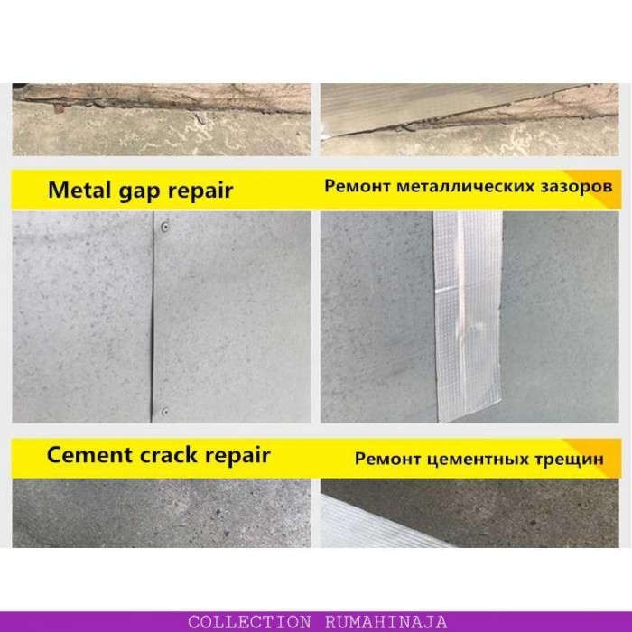 

Diskon Lakban Solasi Aluminium Foil Anti Bocor Selotip Atap Rumah Anti Air Cod