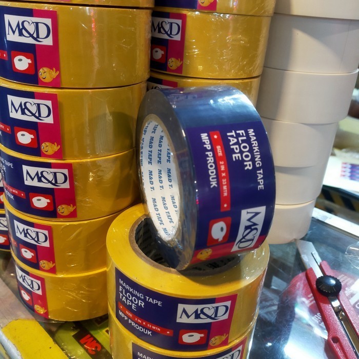 

Produk Viral Floor Marking Tape - Lakban Garis Lantai Isolasi Lapangan Futsal 5Cm Cod