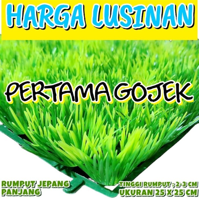 Rumput Plastik/Rumput Artificial/Rumput Dekorasi/Rumput Aquarium
