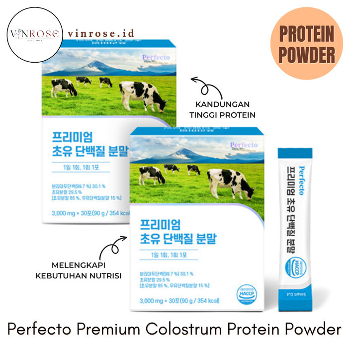 Perfecto Premium Colostrum Protein Powder/ Susu Protein/ Whey Protein