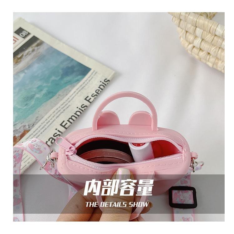 Tas Jelly Anak Rubber Kotak Karakter Import Tas Selempang Anak Karakter