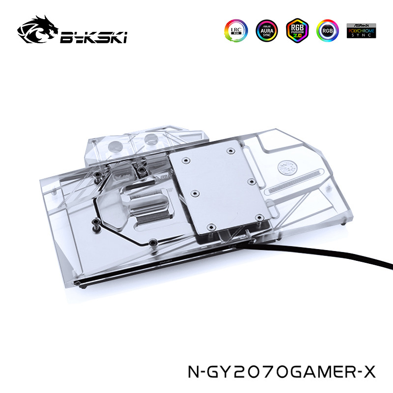 Bykski Water Block For Galaxy Geforce RTX 2070 GAMER/2070,Gainward Geforce RTX 2070 ,RGB/RBW Light N