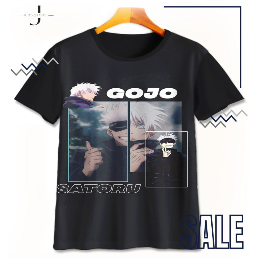 Kaos Anak Jujutsu Kaisen Gojo Satoru Satoru gojo-6-designWD Baju Anak Anime Umakuka - JKids Store