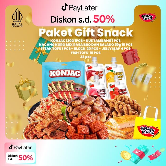 

[Special Hampers] Hampers / Gift / Parcel Tahun Baru Snack Package 38 Pcs Paket Cemilan Asin Dan