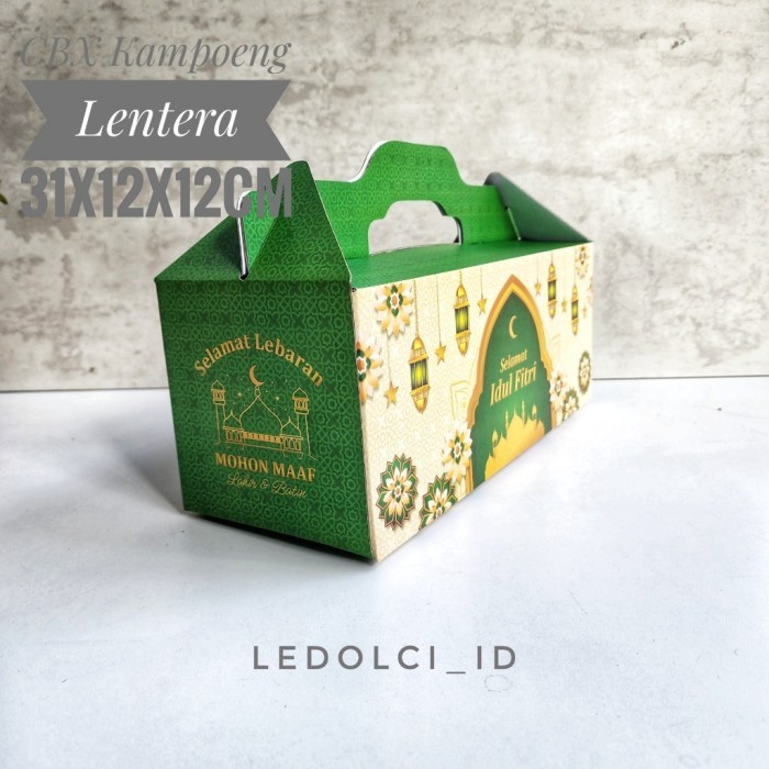 

Box Toples Box Bolu Gulung Kampoeng Lentera 31X12X12 Cm