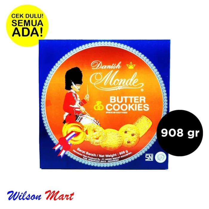 

Monde Danish Butter Cookies 908 Gram Terlaris