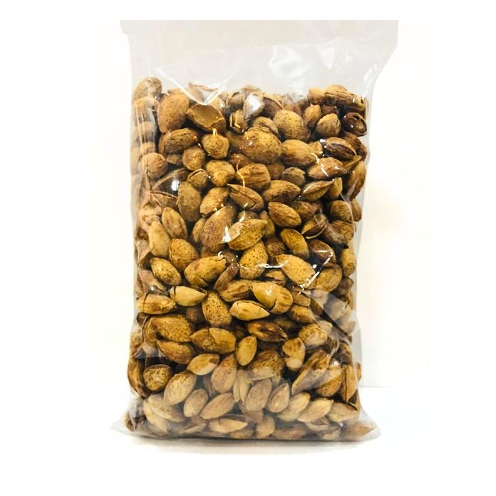 

terbaru !!! kacang almond panggang 1kg almond roasted ready