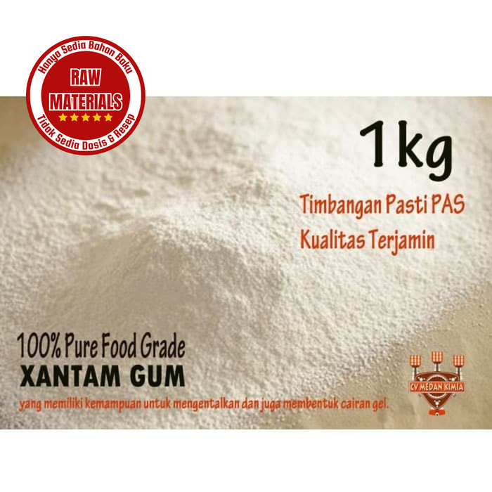 

PROMO! Xanthan Gum 1kg Xantan Gum 1 kg Pengental Xantham Gum Food Grade