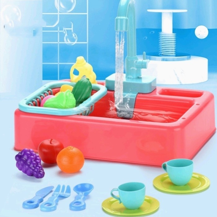MAINAN ANAK CUCI PIRING DISHWASHING SINK, WASTAFEL CUCI PIRING