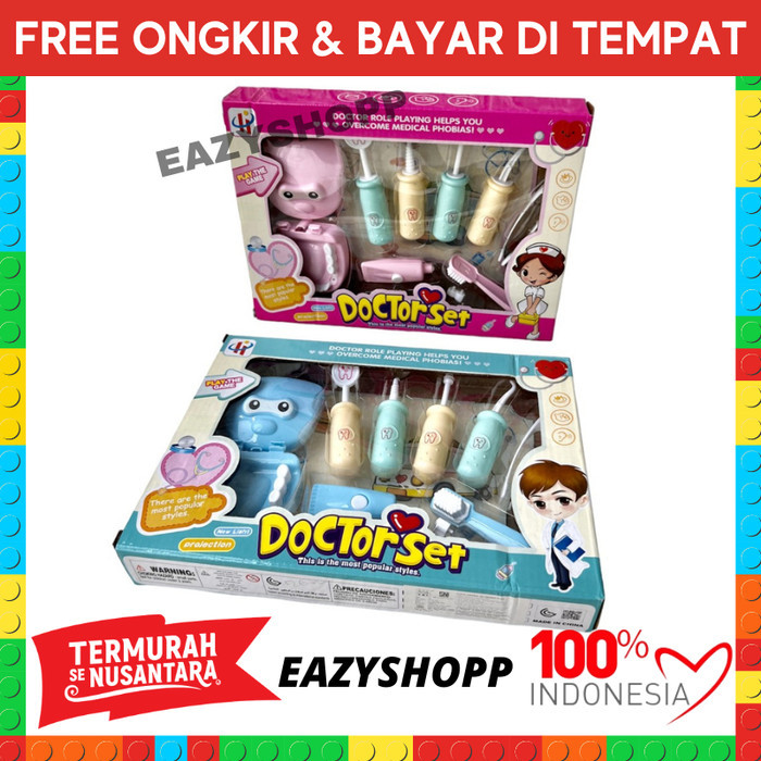 PROMO Dokter Dokteran Mainan Edukatif Anak Perempuan Cewek Edukasi Dokter2an