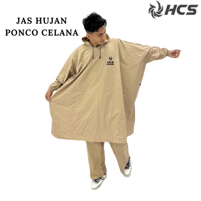 TERLARIS TERLARIS JAS HUJAN RAINCOAT PONCO PRIA WANITA ANTI REMBES BY HCS MURAH MURAH