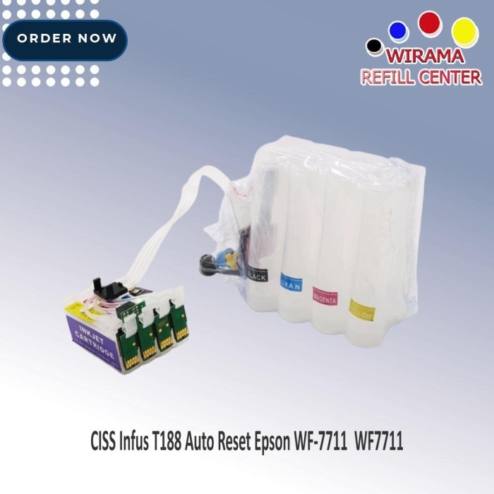 +++++] CISS Infus T188 Auto Reset Epson WF-7711 WF7711