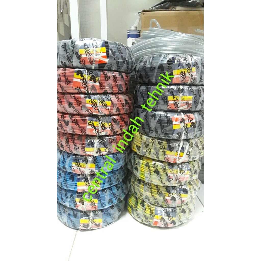 Kabel Listrik Eterna 1 X 2.5 1X2.5 Nya 100 Meter