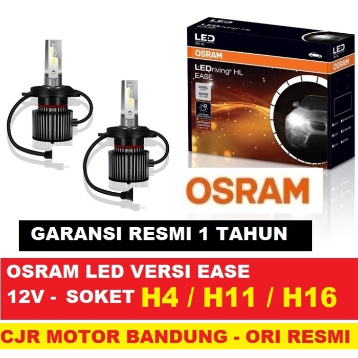 Lampu Mobil Led Osram Ease H4 H11 H16 H8 Ori Resmi Garansi 1 Tahun