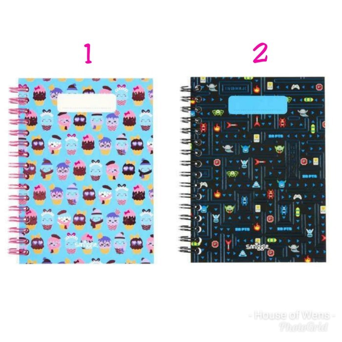 

SMIGGLE NBK A4 WOAH BOOK LINED - BUKU TULIS SMIGGLE UK A4