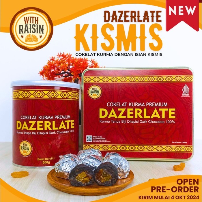 

Dazerlate Cokelat Kurma "Raisin (Kismis)" Premium