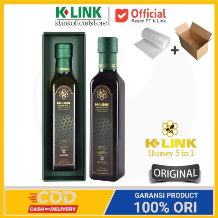 

K Hiney 5 in 1 Madu Hitam Asli Dengan Extrak Buah Kurma