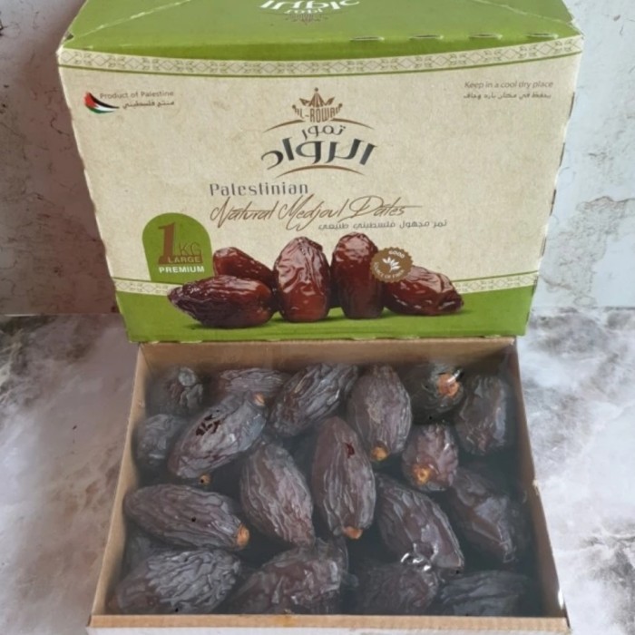 

kurma Medjoel palestina al roward kemasan 1 kg