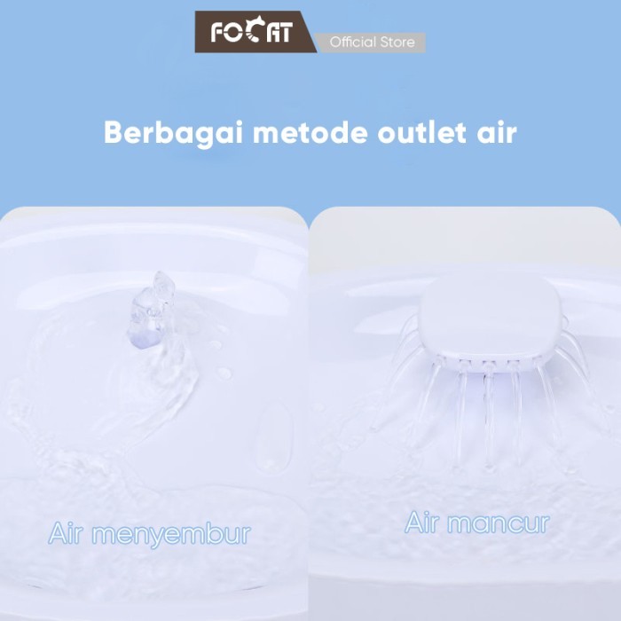 

Dispenser Tempat Minum Hewan Otomatis M04 Pet Water Dispenser Fountain Original Dan Terpercaya