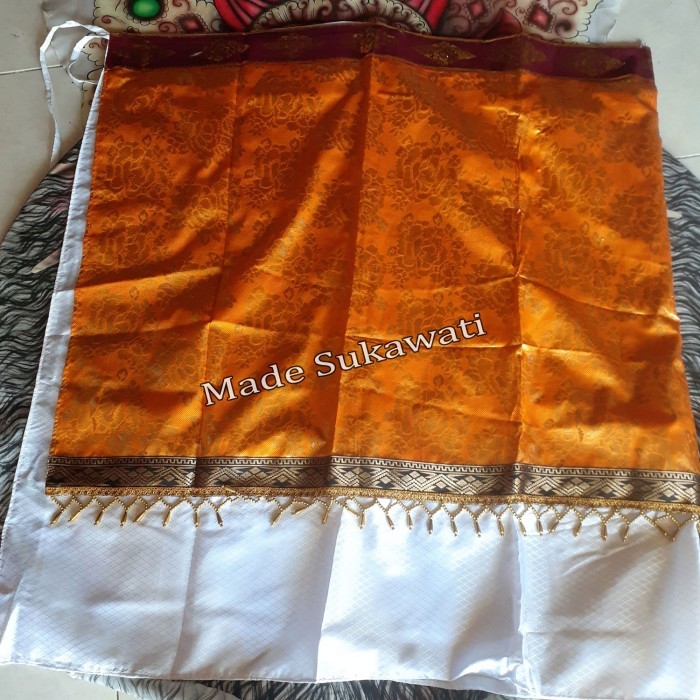 

{{{{}}] Kain Wastra bali 200cmx120cm lapis 2 variasi dobel sabuk hiasan manik