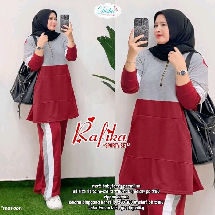 New Product Rafika Setelan Olahraga// Allsize