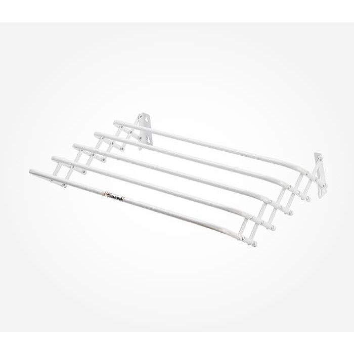 Mami1 M-165 Folding Towel Rack Jemuran Baju/Handuk, Lipat Di Dinding