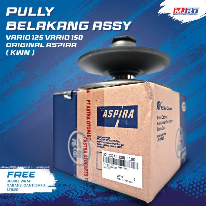 Puly Belakang Assy Puly Only Vario 125 Old Original Aspira