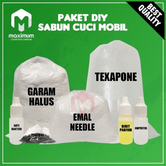 Paket Hemat DIY Bahan Sabun Cuci Mobil / Sabun Cuci Mobil / Car Wash