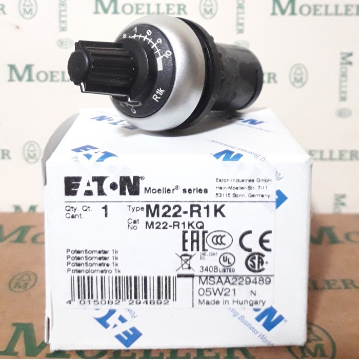 Potentiometer M22-R1K Eaton Moeller