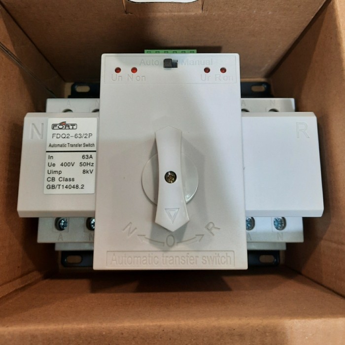 Automatic Transfer Switch Fdq2-63/2P 63A 2P Fort