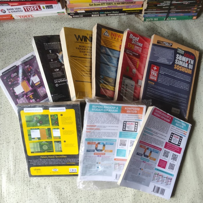 

Terbaru Buku Soal Un - Sbmptn; Top Modul Lulus Un, Super Smart Un,... Varian Promo