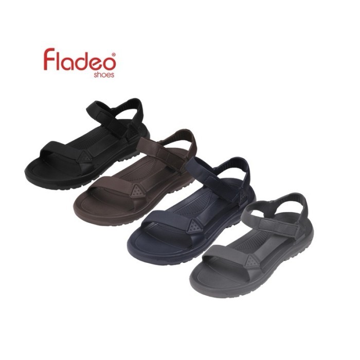 TERLARIS SANDAL GUNUNG FLADEO SANDAL OUTDOOR SANDAL HIKING SANDAL FASHION PRIA SANDAL KARET COWOK