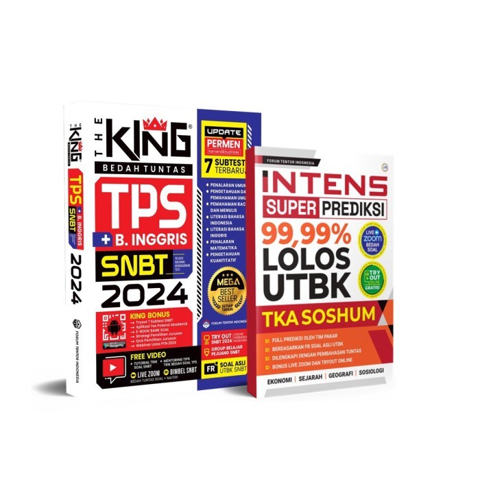 

Terbaru Buku The King Bedah Tuntas Soal Dan Materi Tps (Utbk Sbmptn Skolastik) Best Seller