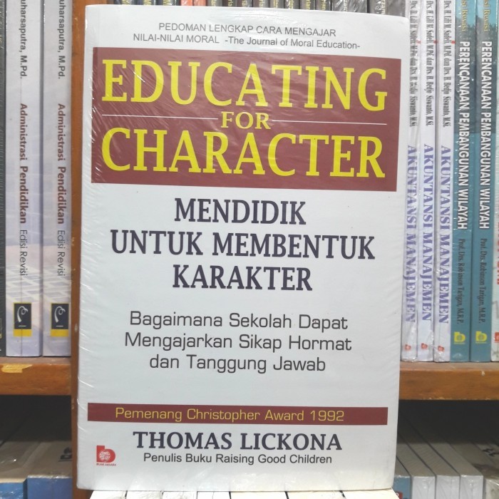 

Terbaru Buku Pendidikan Karakter Educating For Character Thomas Lichona Promo