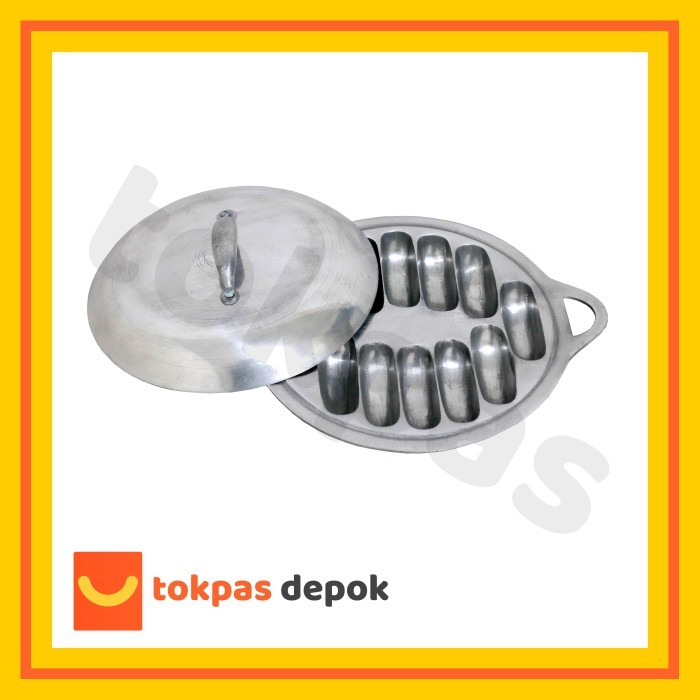 Cetakan Kue Pukis Bulat Gandos Isi Lubang 12 Pancong Rangi