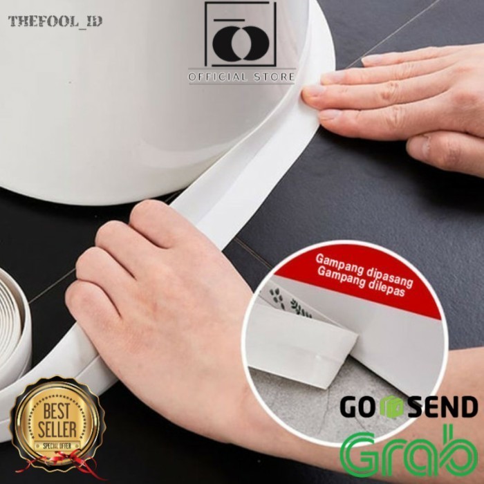 

Sale Tf Waterproof Bathroom Tape Kitchen Sink Mouldproof Sealing Strip