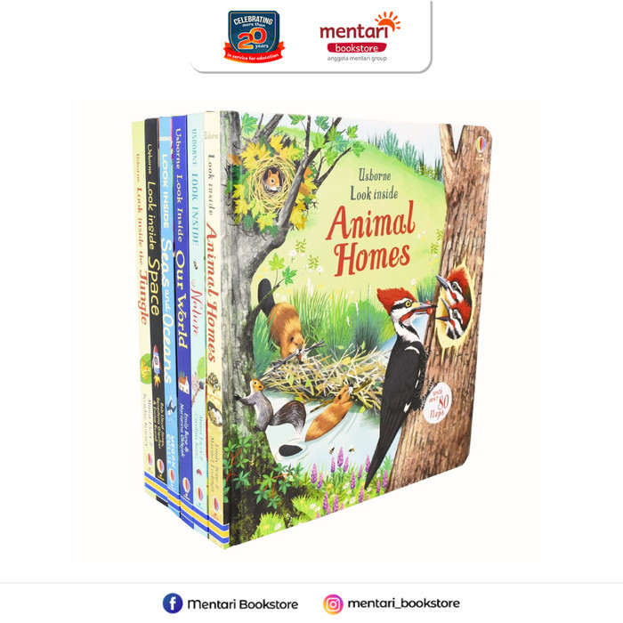 

Sale Usborne Look Inside Lift The Flap Series Buku Ensiklopedia