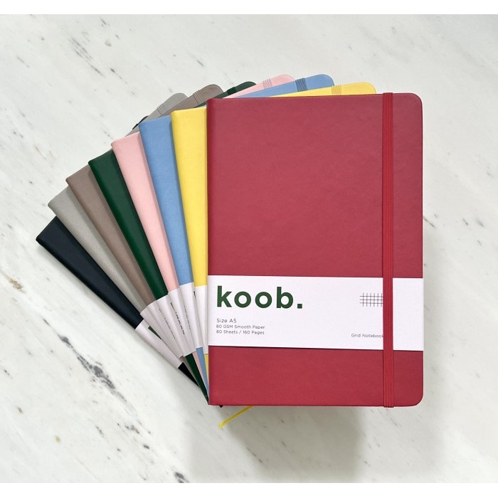 

Sale A521 Koob. Notebook A5 Buku Tulis Kotak / Grid Agenda Jurnal Diary
