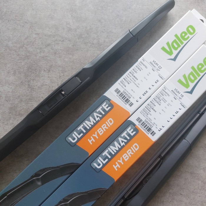 Wiper Hybrid VALEO First Ukuran 14 16 18 19 20 21 22 24 26 28 Inch
