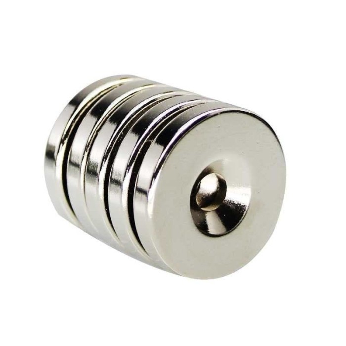 

Strong Neodymium Magnet NdFeB Countersunk 5 Pieces