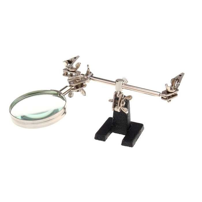 

Helping Hand Tool Kaca Pembesar Lup dengan Penjepit