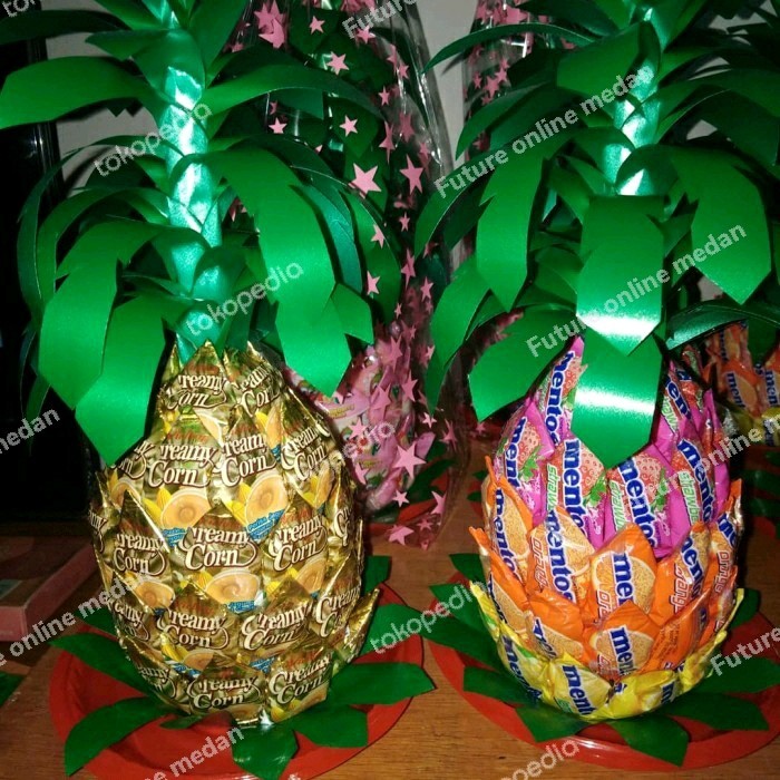 "'''] nenas bonbon cremycorn mentos yupi untuk sembahyang permen imlek medan