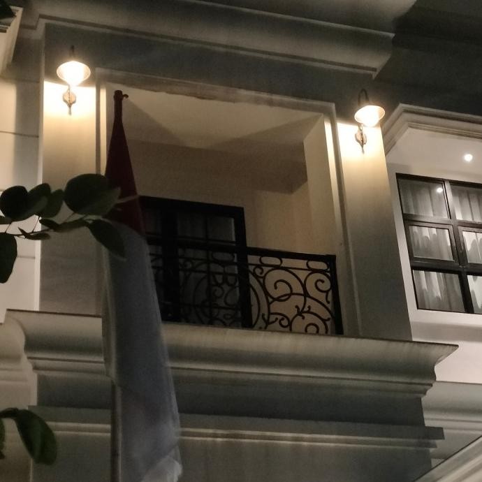 lampu dinding model klasik topi/ lampu hias taman Terlaris