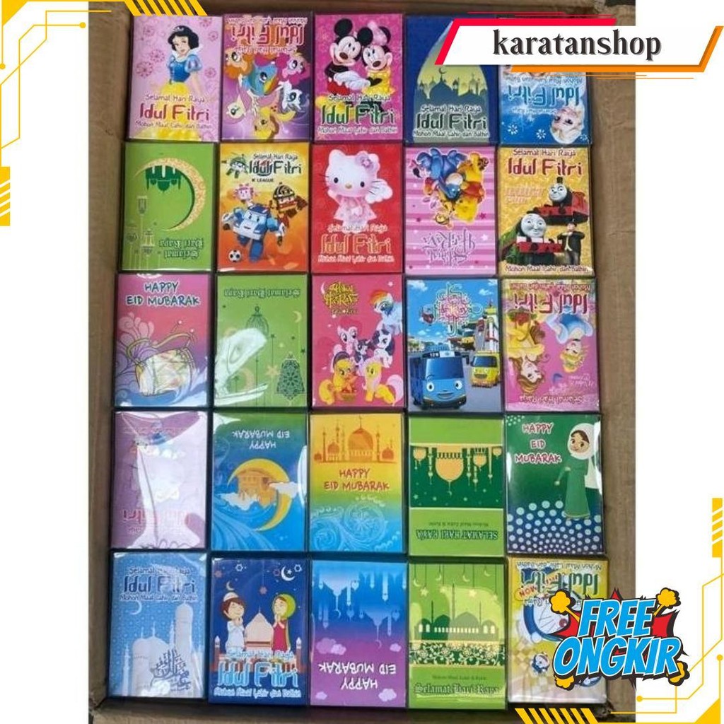 

Amplop Lebaran Anak Isi 50 Perbungkus Cod