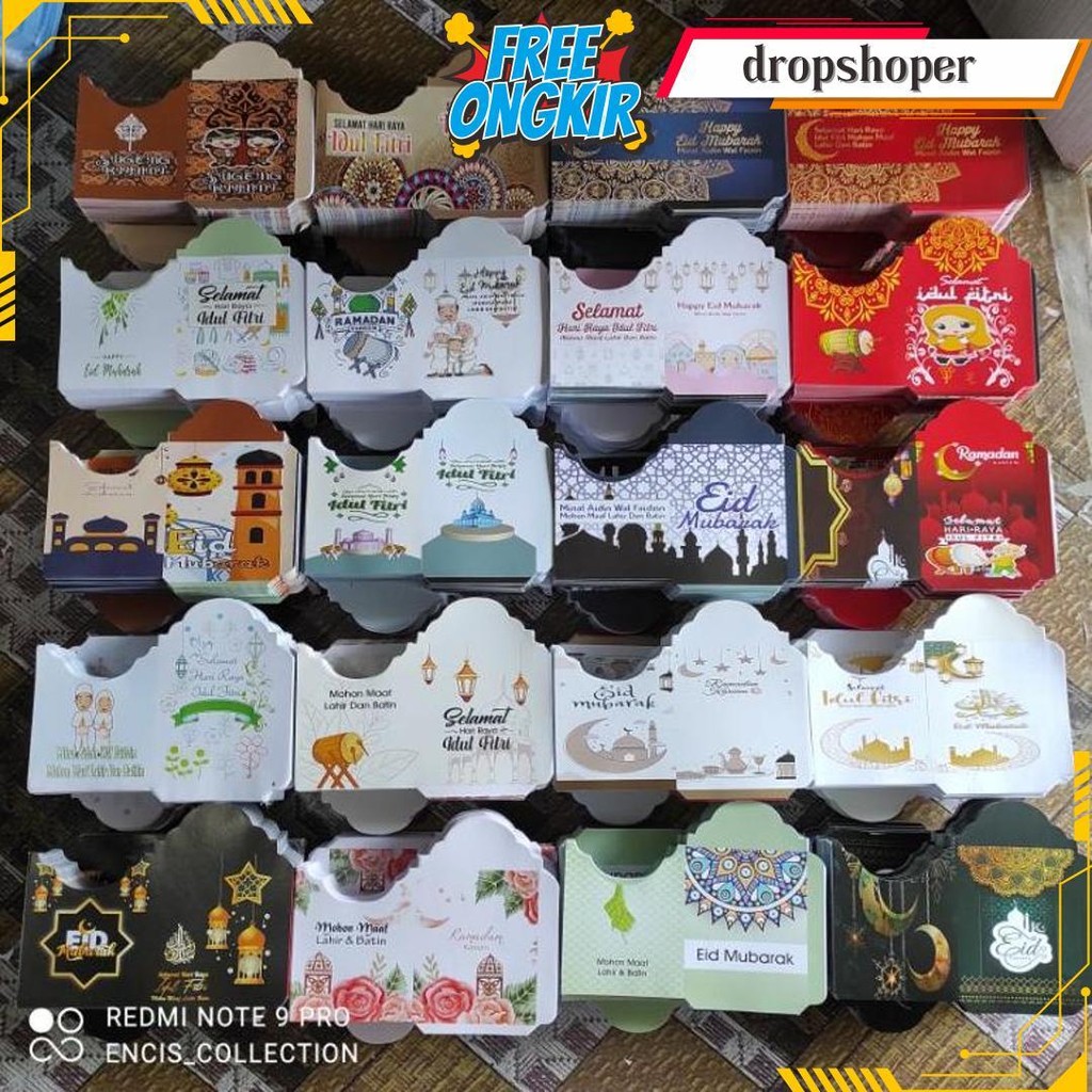 

Pilih Motif - 100 Lembar Amplop Lebaran Medium Muslim Bisa Cod